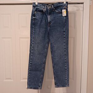 #322 - Express Blue Super High-Rise Jeans Size 4